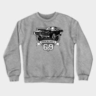 1969 American Muscle Car Crewneck Sweatshirt